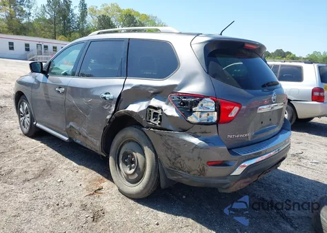 2017 Nissan Pathfinder Sl z USA, uszkodzony, nr VIN 5N1DR2MN1HC620676
